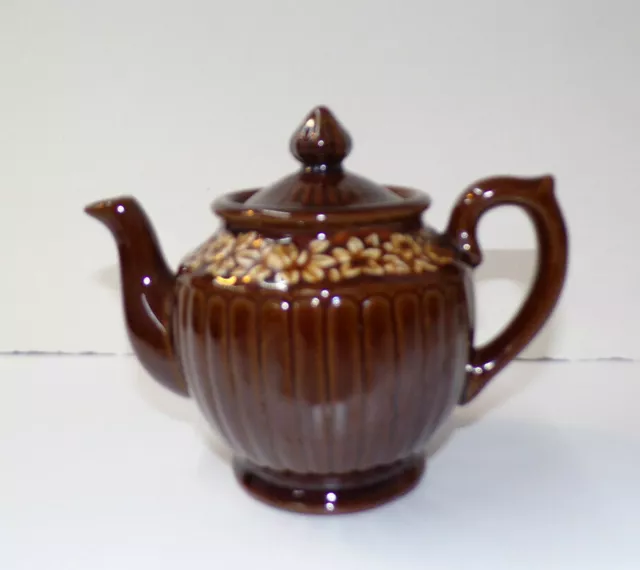 Vintage Hand Painted Ceramic Tea Pot Made In Japan With Lid