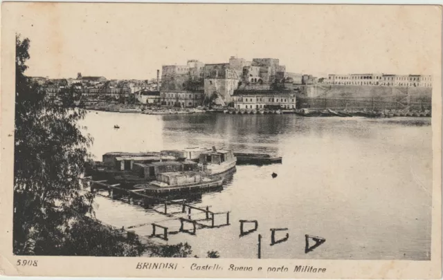 Brindisi - Castello Svevo E Porto Militare 1933