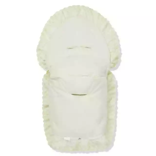 Broderie Anglaise Car Seat Footmuff / Cosy Toes Compatible with Babystyle 2