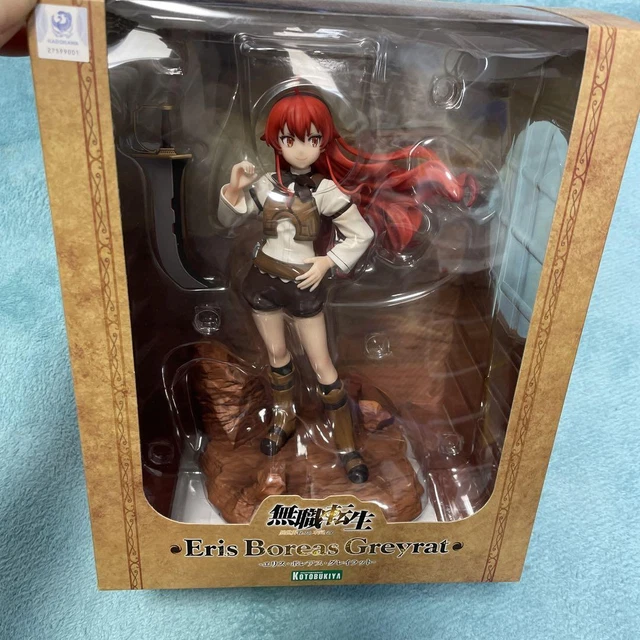 Gooyeh Mushoku Tensei: Jobless Reincarnation Figurine Eris Greyrat Figurine Anime Figurine Eris Greyrat Statue PVC Objet de collection Décoration Ornements 18 cm