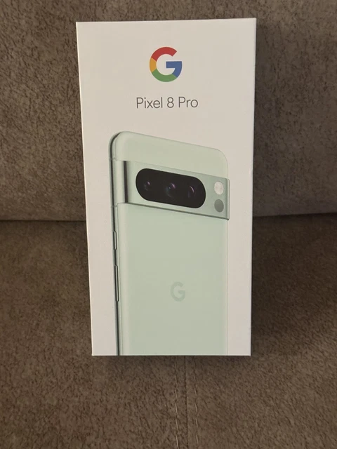 Smartphone Google Pixel 8 Pro 6,7 5G Android Version Internationale Triple Caméra Dual SIM (SIM + eSIM) 128 Go Bleu Azur - Téléphonie