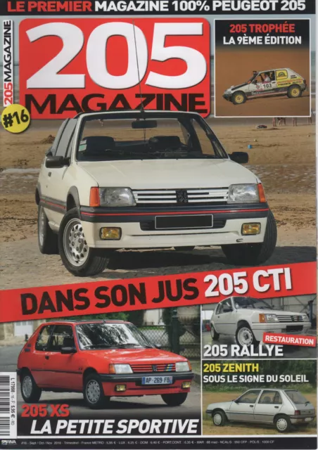 205 Magazine 16 Peugeot 205 Zenith Peugeot 205 Xs Peugeot 205 Cti 205 Trophee