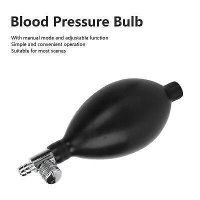 Bomba de mano médica bombilla de látex presión arterial inflado aire