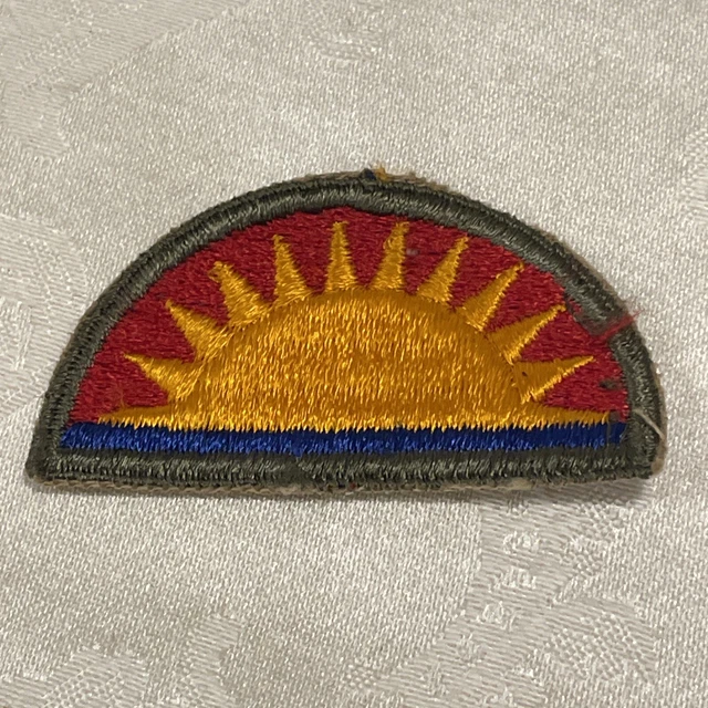 ORIGINAL MILITARY PATCH Sew On Ww2 Era No Glow Us Army 41St Infantry