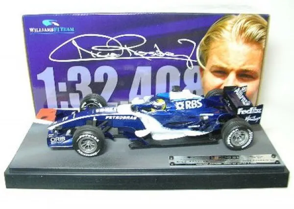 Williams F1 Team Nico Rosberg Fastest Lap Bahrain Formula 1 2006 1:18