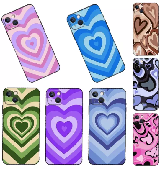 Latte Love Heart Coffee Coque Cover Case For Iphone 15 Pro Max 14 13 12 11 Xr Xs