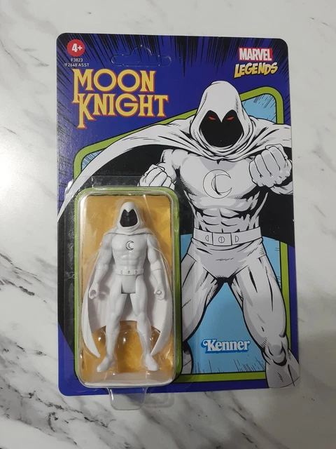 HASBRO MARVEL LEGENDS Series Moon Knight 3.75 inch Action Figure Retro ...
