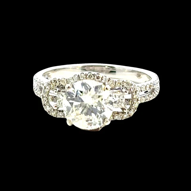 18ct White Gold Engagement Eing TDW 2.29cts
