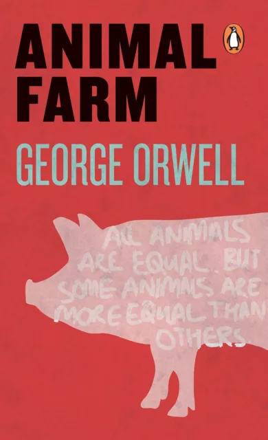 Animal Farm and 1984 by George Orwell - 2 NEW Paperback Books Set 2