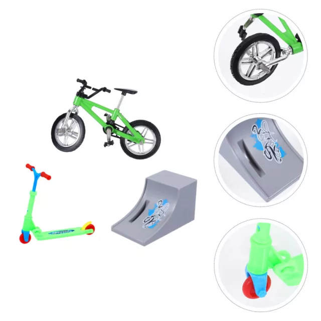 Finger Bike Leisure Desk Game Toys Portable Kids Educational Bicycle