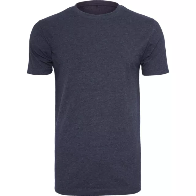 Build Your Brand  Camiseta con cuello redondo para hombre (RW5815)