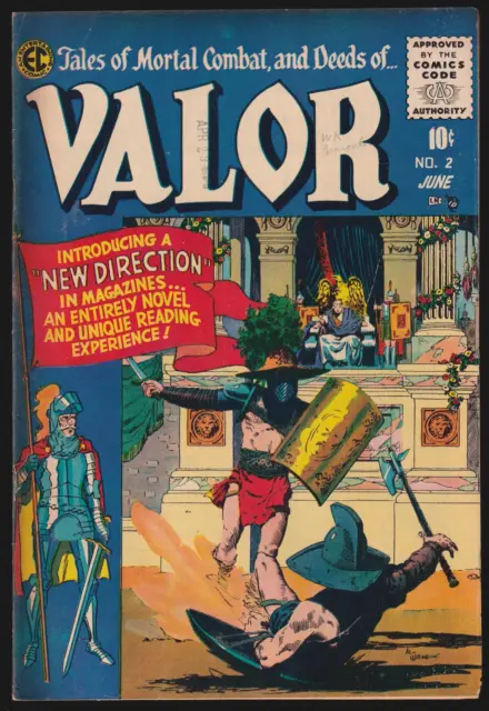 Valor #2 6.0 FN EC Comic - Jun 1955