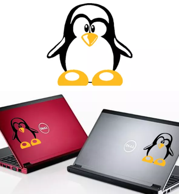 LINUX, pingüino, pegatina de vinilo versión v1