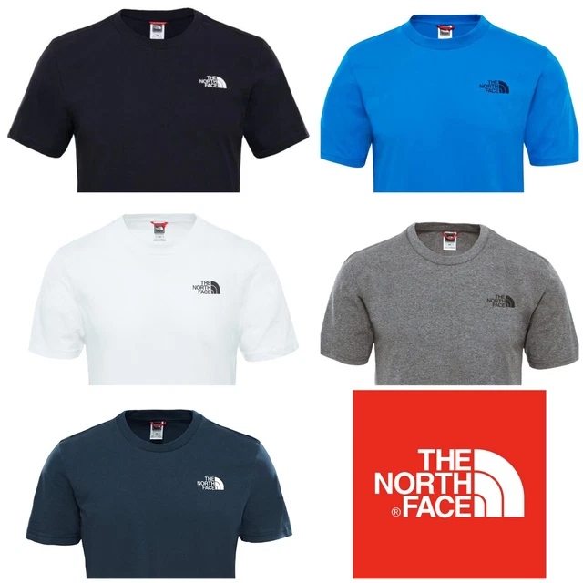 THE NORTH FACE T-Shirt Mens Logo Short Sleeved Tee Cotton Crew Top 