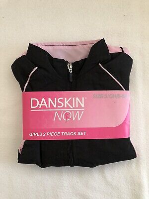 Danskin Now Girls 2pc Track Set Size S/6-6X New With Tags NWT