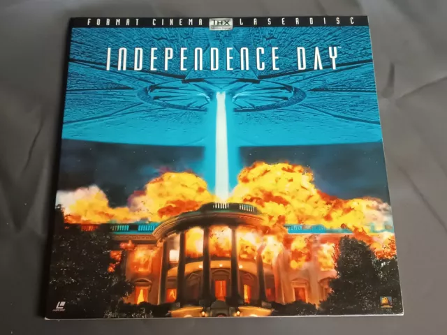 INDEPENDENCE DAY Laser disc CDV vintage LD Film