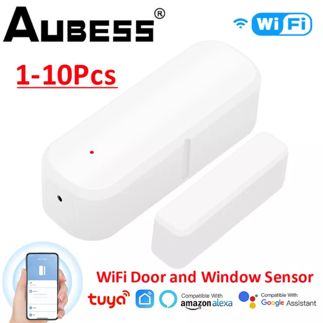 TUYA WiFi Door and Window Sensor Smart Security Alarms for Alexa Google Home √