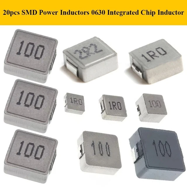 10UH 15UH Chip Inductor 0630 Integrated SMD Power Inductors 1UH 2.2UH 3.3UH