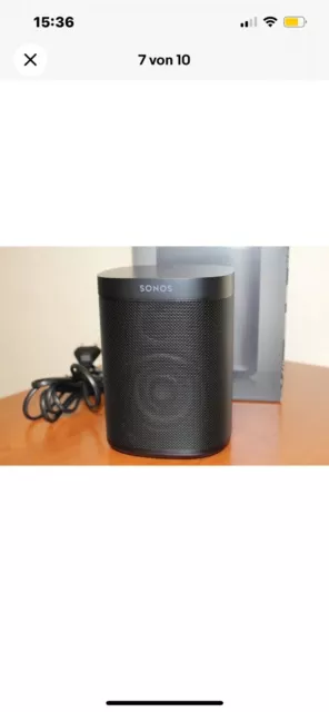 sonos one gen 2 schwarz