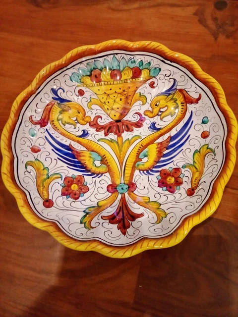 assiette décorative derveta céramique