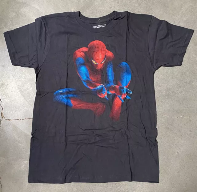 The Amazing Spiderman tshirt Mad Engine shirt  Black Size M