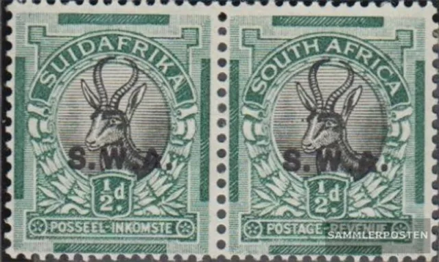 Namibia - África sudoccidental 132-133 horizontal pareja nuevo con goma original