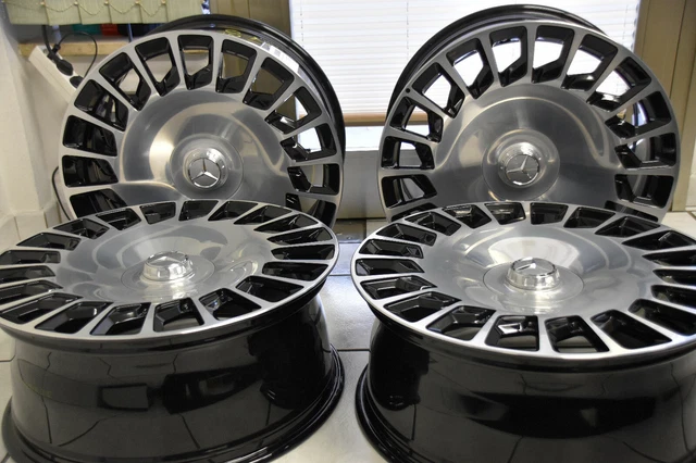 OEM MERCEDES-BENZ FORGED Rims Set 20-Inch Maybach S65 S63 W222 X222 ...
