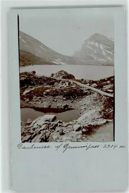 10599291 - Gemmipass Wallis Daubensee Rg. Leukerbad 1906