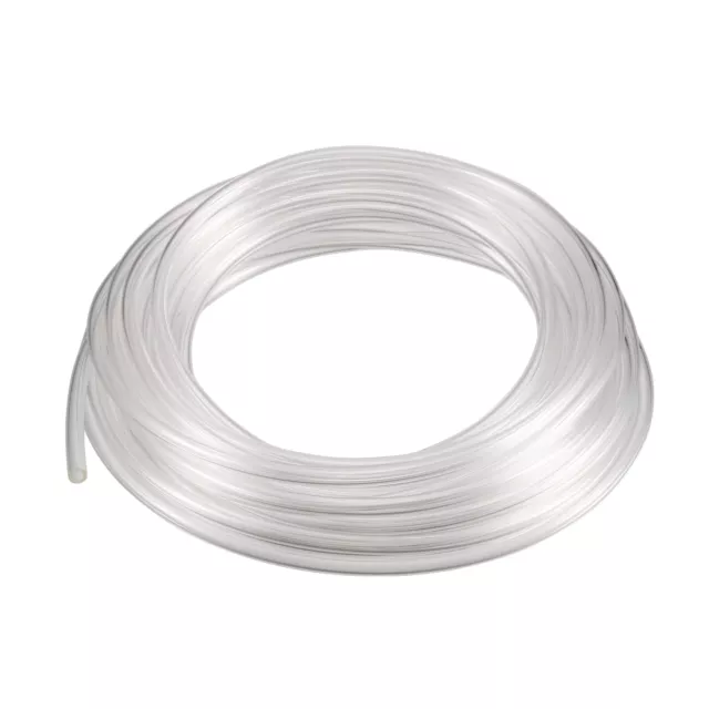 4mmx2,5mm Tube Polyuréthane Pneumatique Tuyau Air Tube Blanc Clair 6M Long