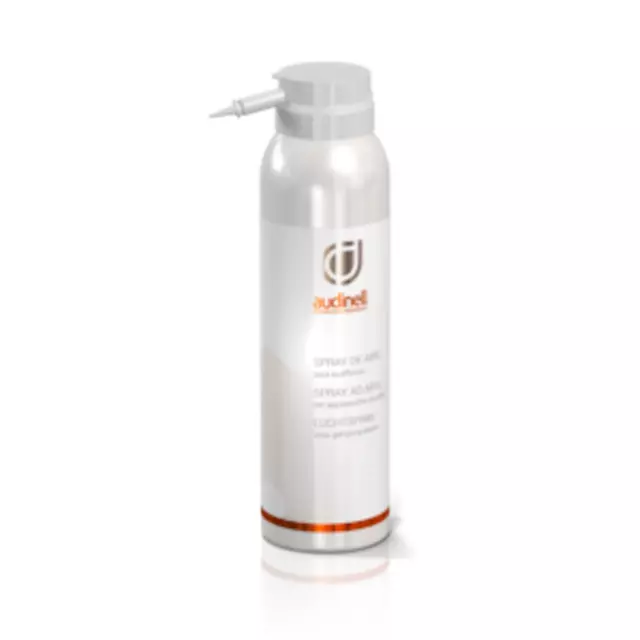 Audinell AirSpray Druckluftspray (150ml) - für Hörgeräte & Otoplastiken