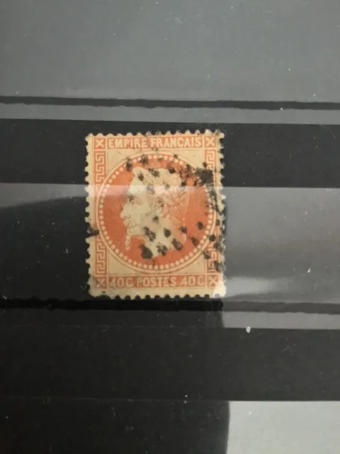 Lot 97 timbre de France type Napoleon III n°31obl étoile