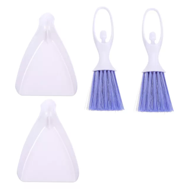 Small Hamster Dustpan & Broom Set for Cage Cleaning - 2 Sets