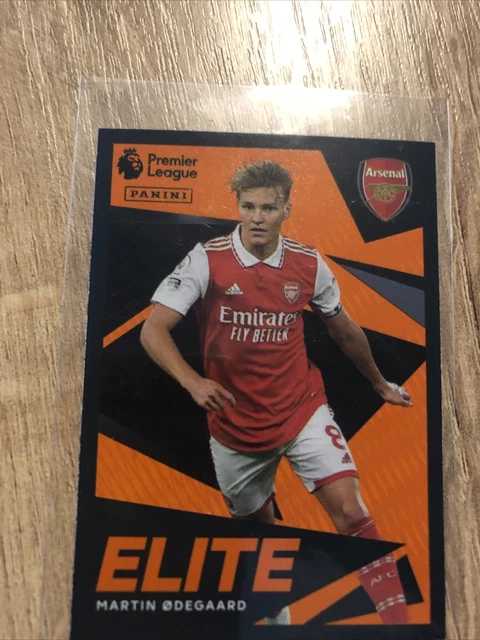 Parallel Panini Sticker PANINI PREMIER LEAGUE 2023 Elite Parallel Football Stickers - odegaard ...