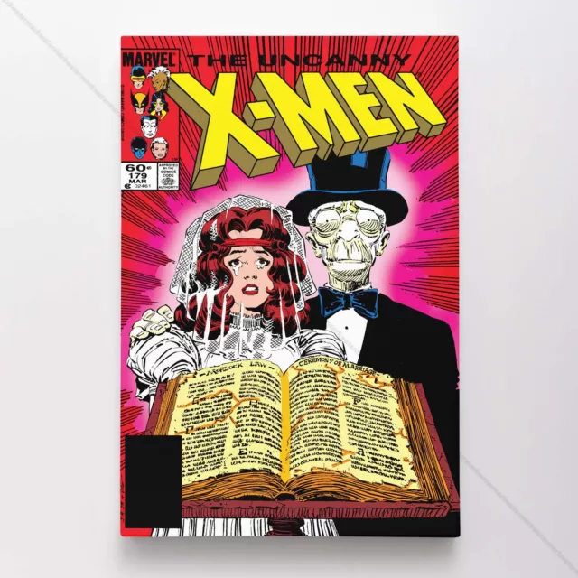 Uncanny X-Men Poster Canvas Vol 1 #179 Xmen Marvel Comic Book Art Print
