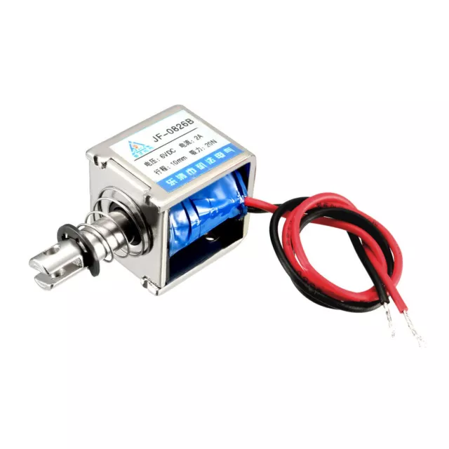 DC 6V 12V 24V 0.4N-80N 0.3A-10A Pull Type Open Frame Solenoid Electromagnet