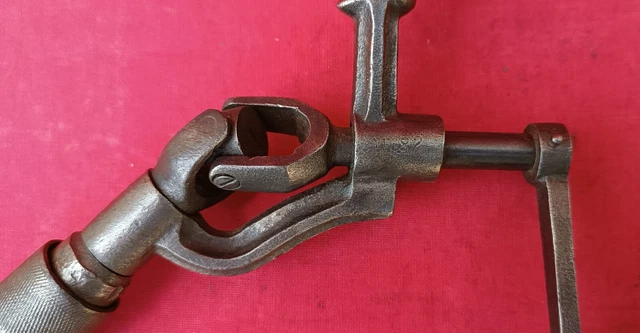 Ancien vilebrequin chignole manuelle perceuse outil de menuisier ebeniste | eBay