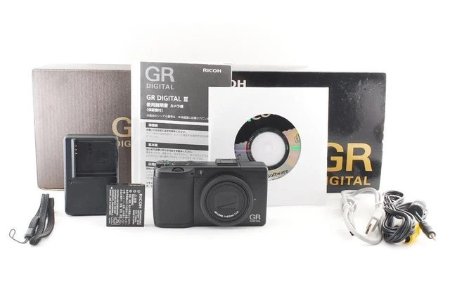 RICOH Ricoh GR DIGITAL III compact digital camera working Used