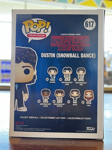 Funko Pop! Stranger Things Dustin Snowball Dance #617 2018 SDCC Sticker 3
