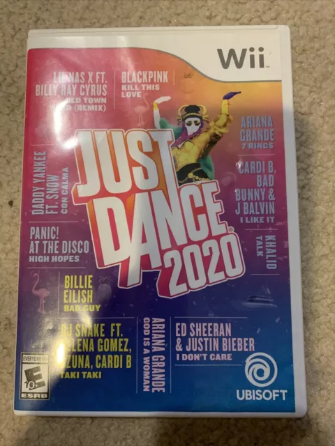 Just Dance 2020 - Nintendo Wii - Case Only/No Game