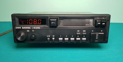 BMW Baviera C REVERSE BLAUPUNKT CASSETTE RADIO 90s Scuola 