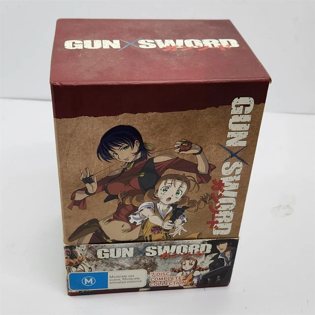 GUN X SWORD Complete Collection Box Set DVD 7-Disc Set 2005 Region