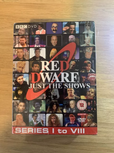 NEW Red Dwarf The Complete Series 1,2,3,4,5,6,7,8. 1-8 Collection of DVD Box Set