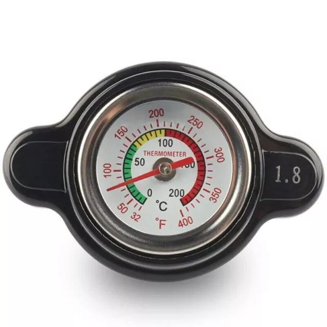 1.8 Bar High Pressure Radiator Cap with Temperature Gauge for Motorcycle ATV uk