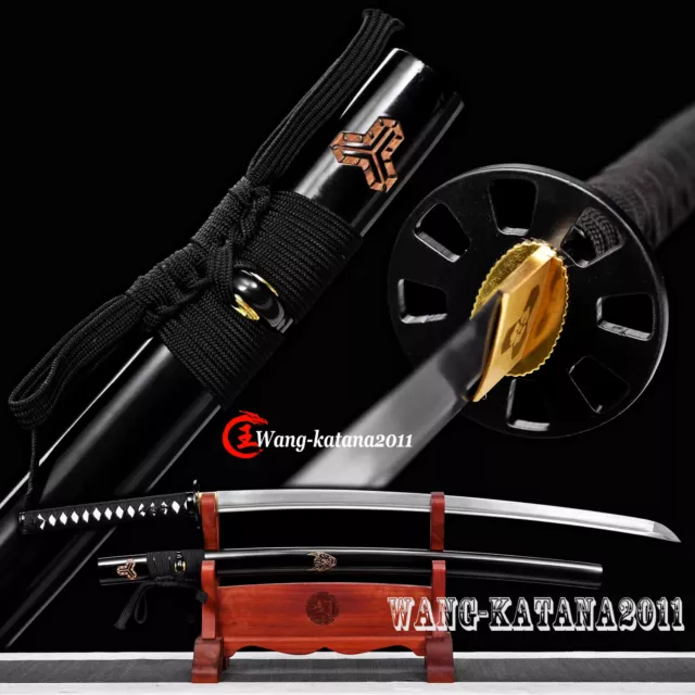 Kill Bill 1060 Steel Katana Combat Ready Japanese Samurai Sharp Functional Sword