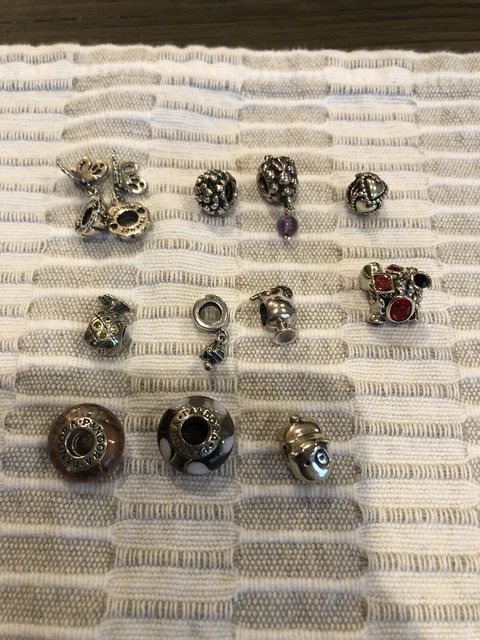 EXC Authentic Pandora and Chamila Beads Silver - You pick