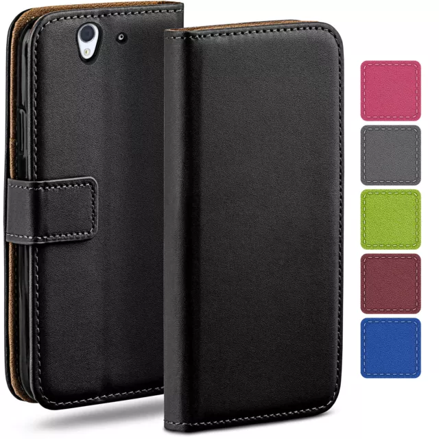 Hülle für Sony Xperia Z Schutzhülle Book Case Flip Etui zum Klappen Handy Tasche