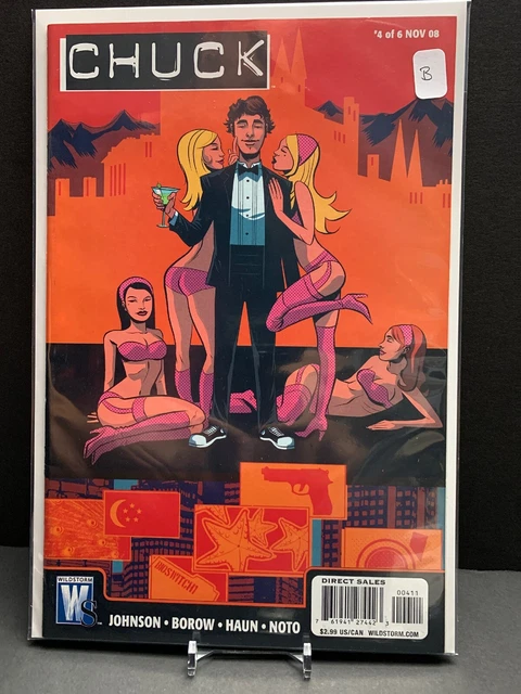 Chuck  #4 (VF/MN) 2008 Wildstorm Comics 1st Print - b