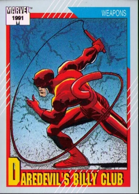 1991 Impel Marvel Universe Series 2 #129 Daredevil's Billy Club