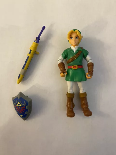 "Figura de acción World of Nintendo The Legend of Zelda: Ocarina of Time Link de 4"""