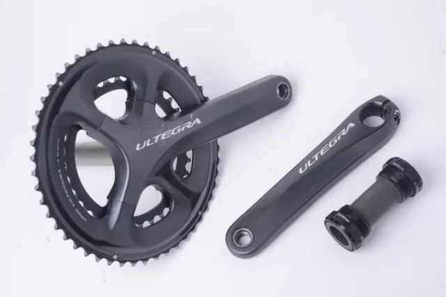 Shimano Ultegra FC-6800 Chainset 11 Speed 50/34 Teeth 175mm With SM-BBR60 (LR4)